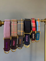 1.6cm幅・2cm幅 タータン・グレンチェックマーチンゲールカラー