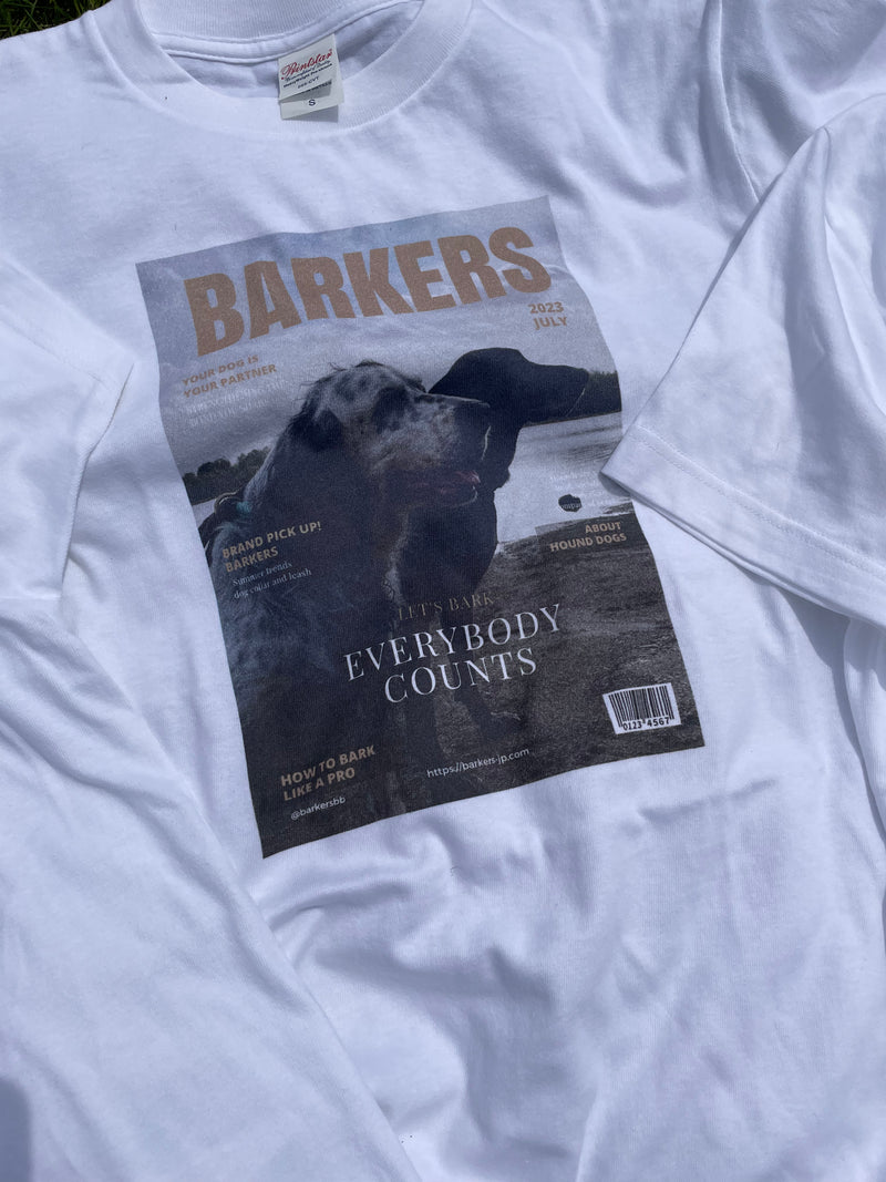 - Barkers original- Let's bark! Charity t-shirt 2023